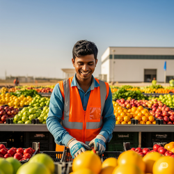 Fruit vegetable picker